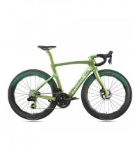 2025 Pinarello Dura Ace Di2 - SRM Crankset - Luxter Green 1k Road Bike (KINGCYCLESPORT)